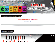 Tablet Screenshot of facturasanmiguel.com